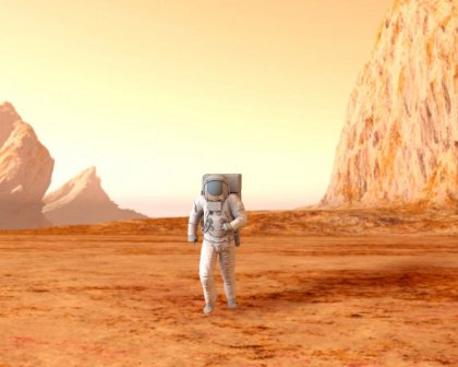Schoolchildren are part of the "Mars Generation."